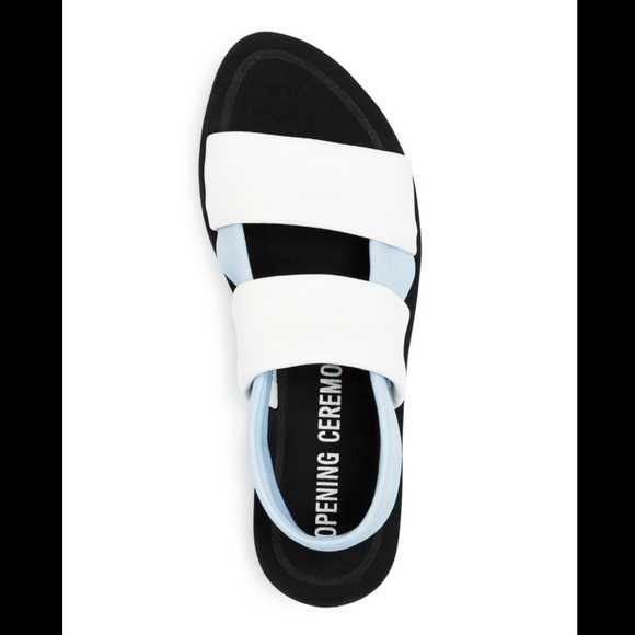 Opening ceremony  ELHENA LEATHER SLINGBACK SANDALS - Picture 7 of 16